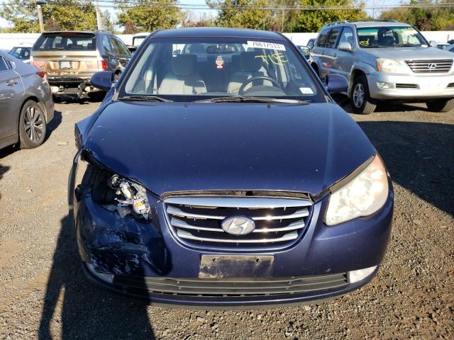 KMHDU4AD6AU829336 - 2010 HYUNDAI ELANTRA BLUE BLUE photo 5