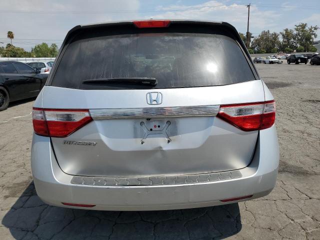 5FNRL5H67CB027304 - 2012 HONDA ODYSSEY EXL SILVER photo 6