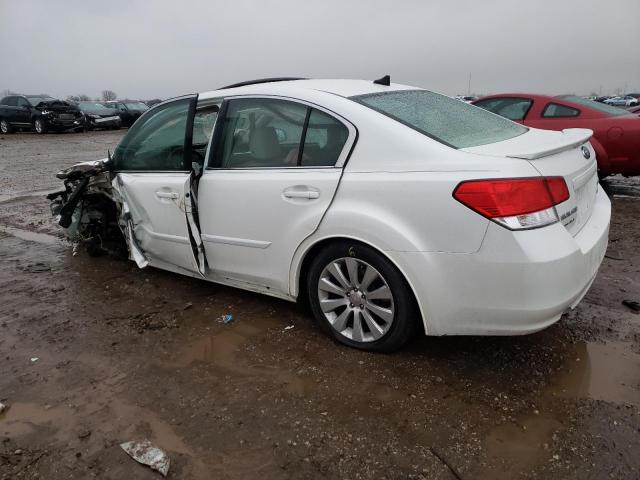 4S3BMDK66B2242367 - 2011 SUBARU LEGACY 3.6R LIMITED WHITE photo 2