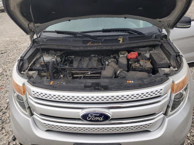 1FM5K7D82DGA62064 - 2013 FORD EXPLORER XLT ვერცხლისფერი ფოტო 12