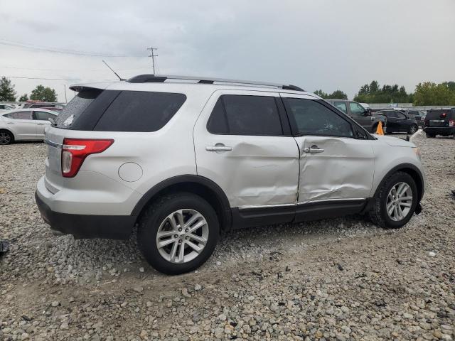 1FM5K7D82DGA62064 - 2013 FORD EXPLORER XLT ვერცხლისფერი ფოტო 3