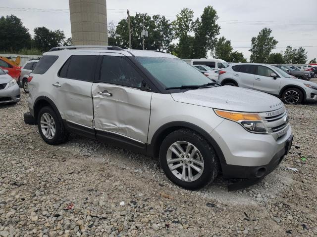 1FM5K7D82DGA62064 - 2013 FORD EXPLORER XLT ვერცხლისფერი ფოტო 4