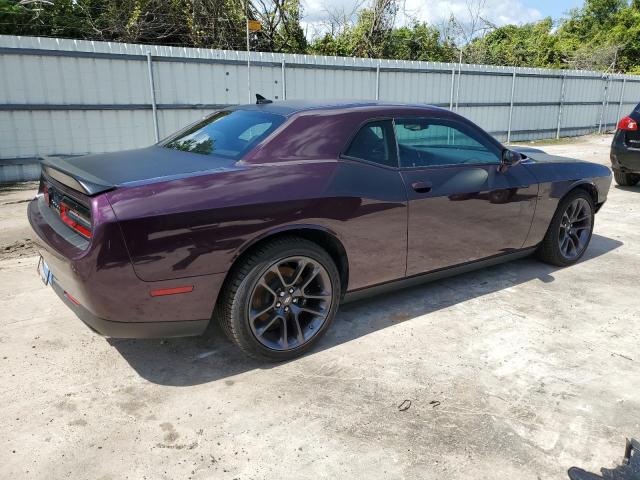 2C3CDZFJ6NH128868 - 2022 DODGE CHALLENGER R/T SCAT PACK PURPLE photo 3