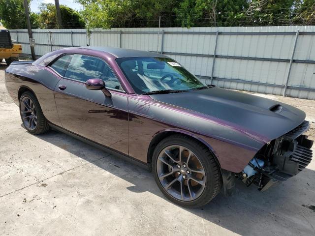 2C3CDZFJ6NH128868 - 2022 DODGE CHALLENGER R/T SCAT PACK PURPLE photo 4