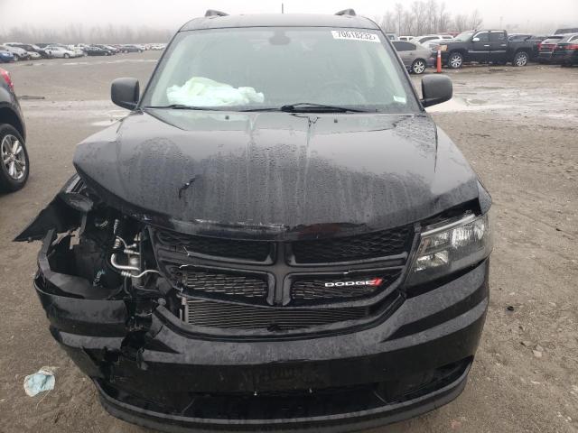 3C4PDCAB7JT383251 - 2018 DODGE JOURNEY SE BLACK photo 5