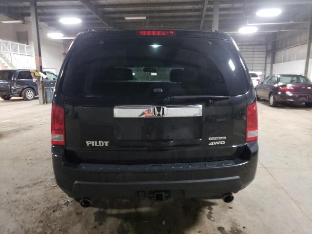 5FNYF48979B016156 - 2009 HONDA PILOT TOURING BLACK photo 6