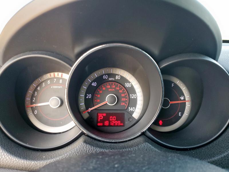 KNAFU5A20D5728077 - 2013 KIA FORTE EX ნაცრისფერი ფოტო 9