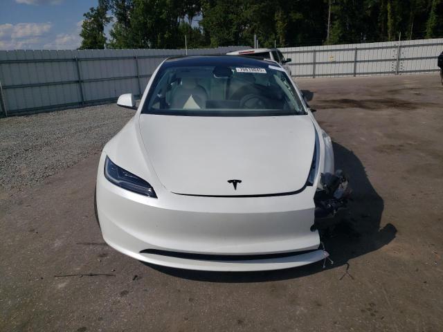 5YJ3E1EB3SF912382 - 2025 TESLA MODEL 3 თეთრი ფოტო 5