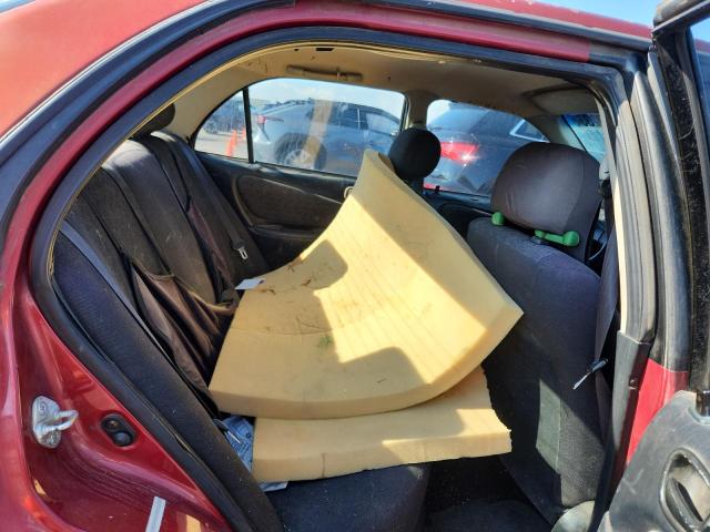 1NXBR12E62Z616399 - 2002 TOYOTA COROLLA CE RED photo 10