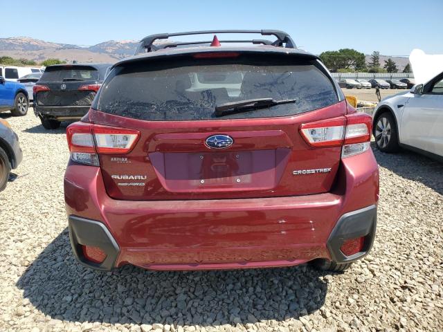 JF2GTACC5K8277749 - 2019 SUBARU CROSSTREK PREMIUM MAROON photo 6
