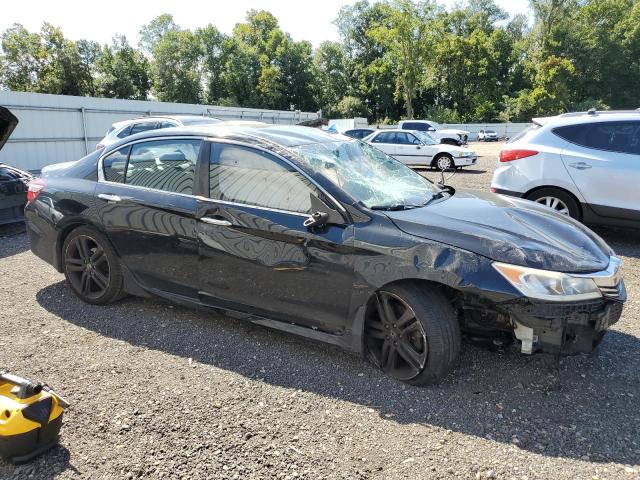 1HGCR2F51HA283419 - 2017 HONDA ACCORD SPORT Siyah fotoğraf 4