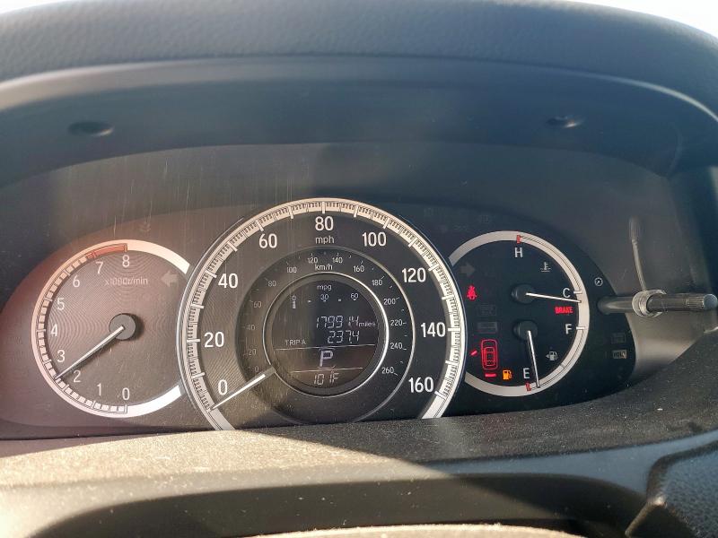 1HGCR3F81GA015680 - 2016 HONDA ACCORD EXL 黑色 照片 9