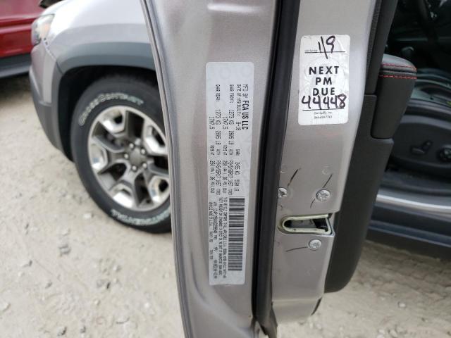 1C4PJMBXXKD298940 - 2019 JEEP CHEROKEE TRAILHAWK Gümüş foto 13