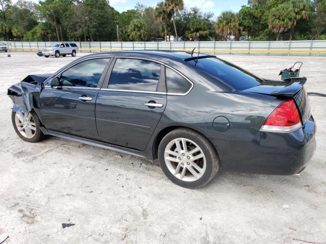 2G1WC5E3XE1121110 - 2014 CHEVROLET IMPALA LIM LTZ GRAY photo 2