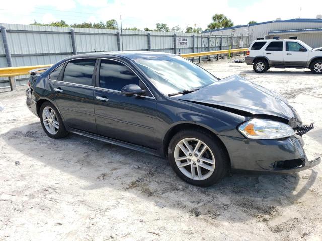 2G1WC5E3XE1121110 - 2014 CHEVROLET IMPALA LIM LTZ GRAY photo 4