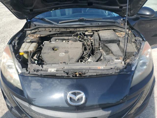 JM1BL1VG4B1443745 - 2011 MAZDA 3 I შავი ფოტო 11