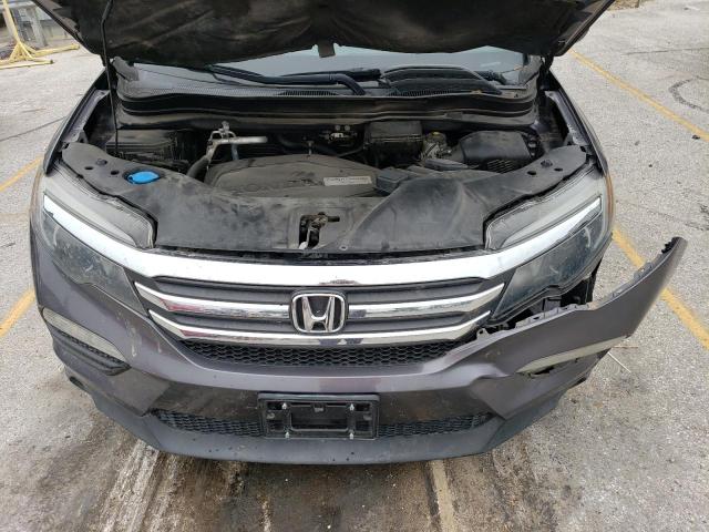 5FNYF5H54JB031219 - 2018 HONDA PILOT EXL GRAY photo 12