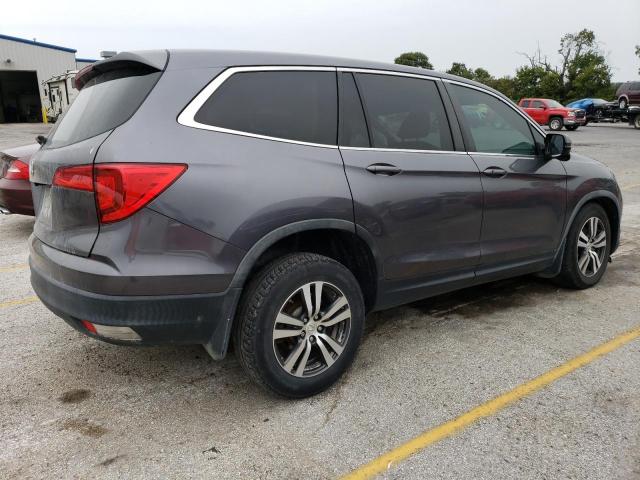 5FNYF5H54JB031219 - 2018 HONDA PILOT EXL GRAY photo 3