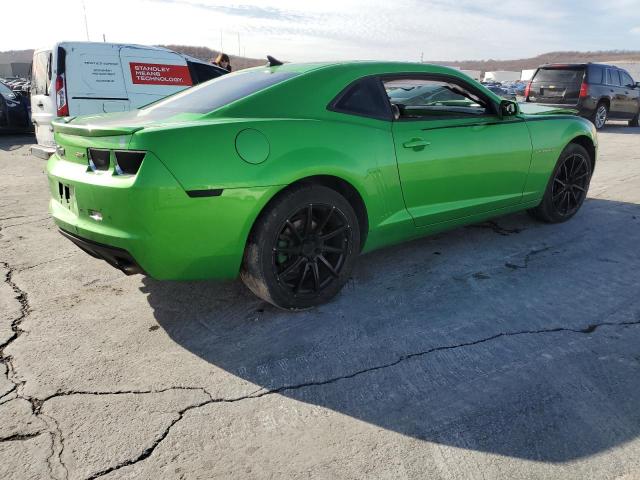 2G1FF1EV3A9225936 - 2010 CHEVROLET CAMARO LT GREEN photo 3