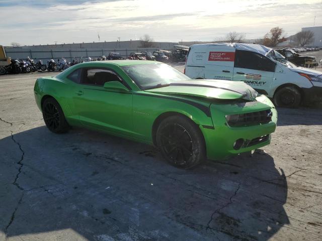 2G1FF1EV3A9225936 - 2010 CHEVROLET CAMARO LT GREEN photo 4