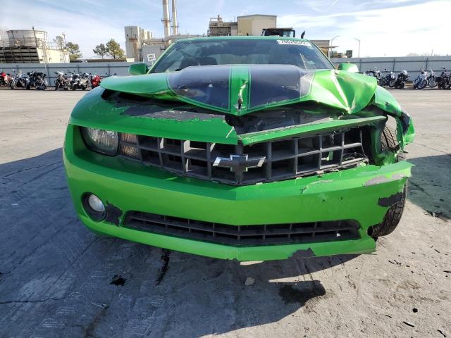 2G1FF1EV3A9225936 - 2010 CHEVROLET CAMARO LT GREEN photo 5