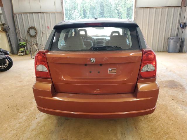 1B3HB48B58D610265 - 2008 DODGE CALIBER SXT ORANGE photo 6
