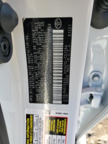 4T1G11AK8RU915648 - 2024 TOYOTA CAMRY SE NIGHT SHADE WHITE photo 12