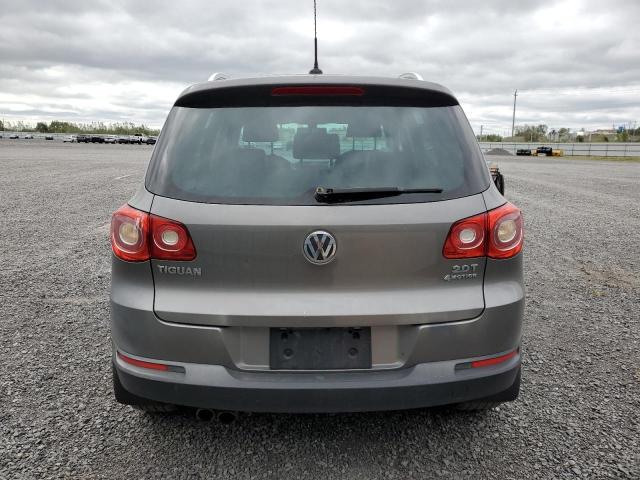 WVGBV7AX9BW546564 - 2011 VOLKSWAGEN TIGUAN S GRAY photo 6
