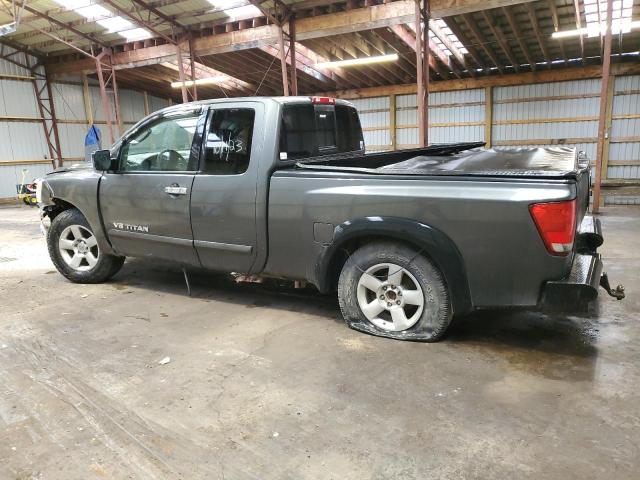 1N6AA06B96N526291 - 2006 NISSAN TITAN XE GRAY photo 2