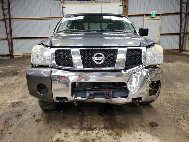 1N6AA06B96N526291 - 2006 NISSAN TITAN XE GRAY photo 5