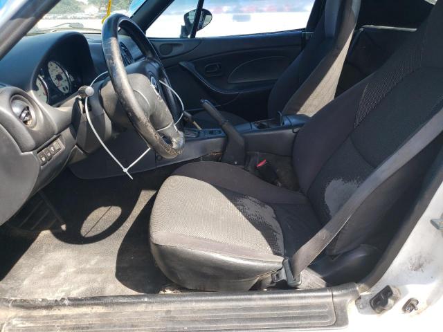 JM1NB353910205080 - 2001 MAZDA MX-5 MIATA BASE WHITE photo 7