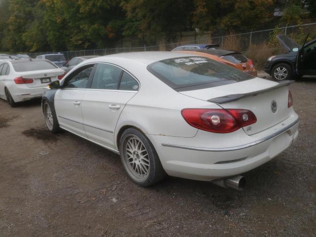 WVWNL73C29E528442 - 2009 VOLKSWAGEN CC SPORT WHITE photo 2