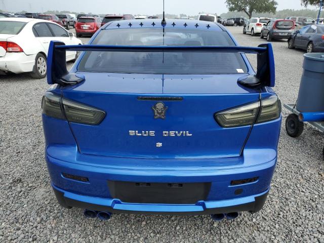 JA3AU26U89U006227 - 2009 MITSUBISHI LANCER ES/ES SPORT BLUE photo 6