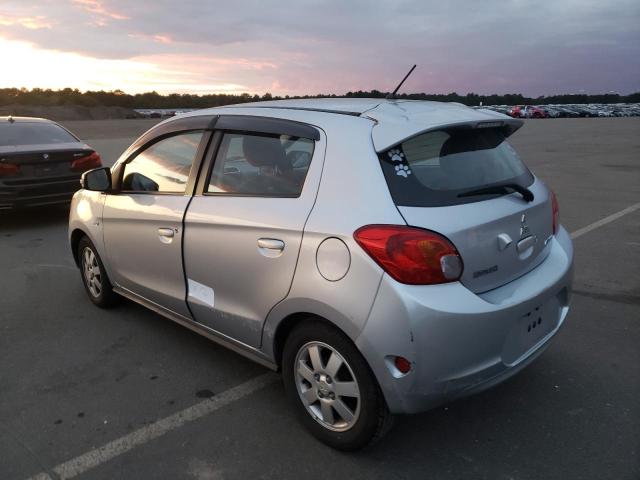 ML32A4HJ2FH033623 - 2015 MITSUBISHI MIRAGE ES SILVER photo 2