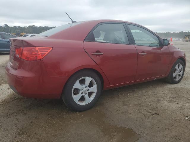 KNAFU4A27A5247765 - 2010 KIA FORTE EX BURGUNDY photo 3