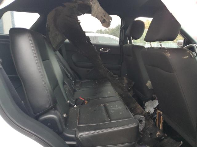 1FM5K8AR4JGC34366 - 2018 FORD EXPLORER POLICE INTERCEPTOR WHITE photo 10