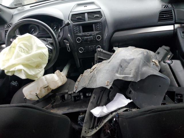 1FM5K8AR4JGC34366 - 2018 FORD EXPLORER POLICE INTERCEPTOR WHITE photo 8