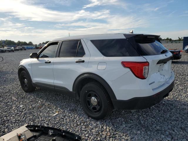 1FM5K8AB9PGB60924 - 2023 FORD EXPLORER POLICE INTERCEPTOR Ақ фото 2