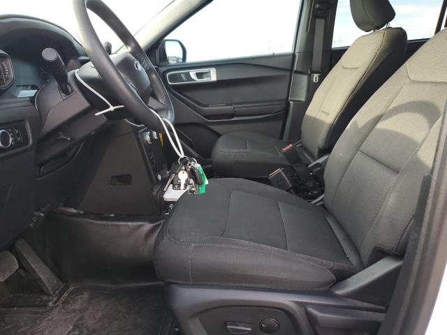 1FM5K8AB9PGB60924 - 2023 FORD EXPLORER POLICE INTERCEPTOR Ақ фото 7