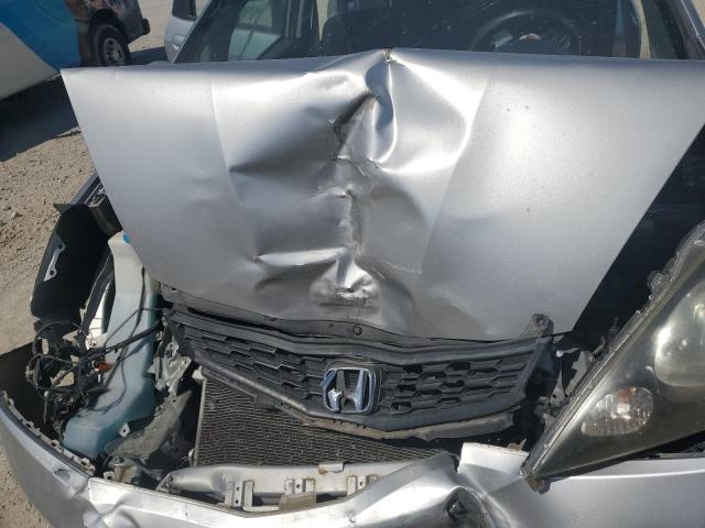 JHMGE8H54CC002771 - 2012 HONDA FIT SPORT SILVER photo 11