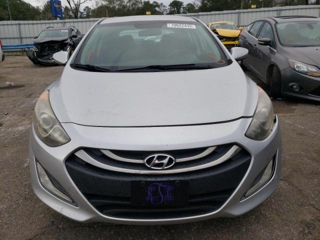 KMHD35LH0EU178784 - 2014 HYUNDAI ELANTRA GT SILVER photo 5