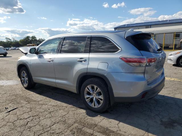 5TDJKRFH0FS086013 - 2015 TOYOTA HIGHLANDER XLE Արծաթագույն լուսանկար 2