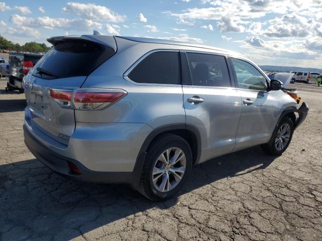 5TDJKRFH0FS086013 - 2015 TOYOTA HIGHLANDER XLE Արծաթագույն լուսանկար 3