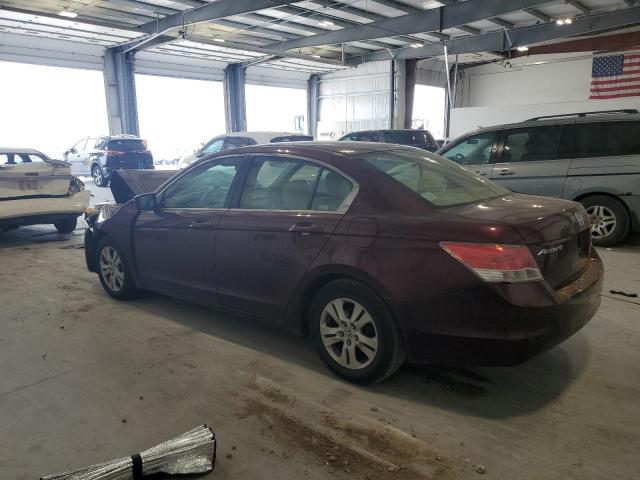 JHMCP26479C009027 - 2009 HONDA ACCORD LXP 勃艮第红 照片 2