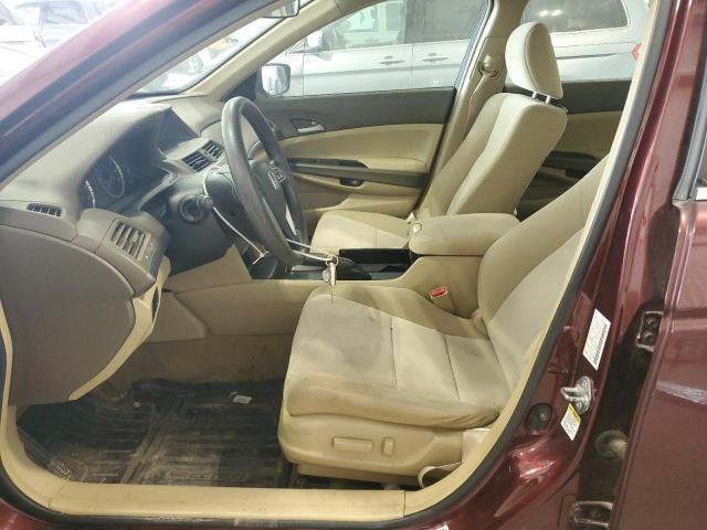 JHMCP26479C009027 - 2009 HONDA ACCORD LXP 勃艮第红 照片 7