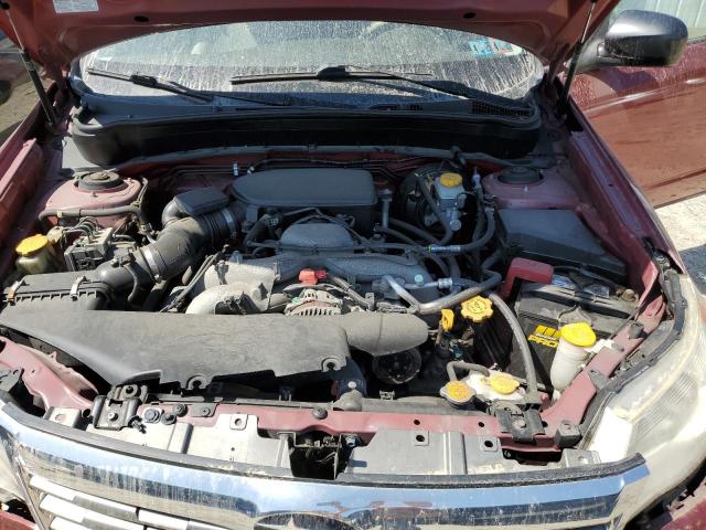 JF2SH6BC1AH765783 - 2010 SUBARU FORESTER XS Rot Foto 12