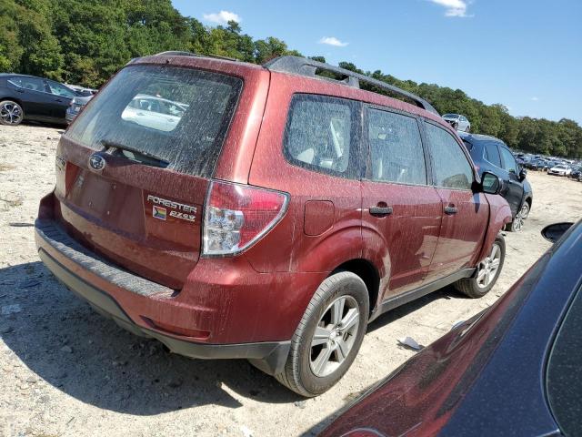 JF2SH6BC1AH765783 - 2010 SUBARU FORESTER XS RED photo 3