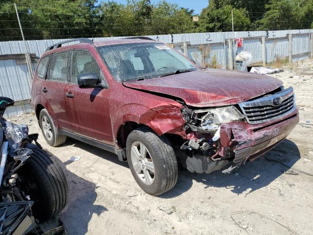 JF2SH6BC1AH765783 - 2010 SUBARU FORESTER XS Rot Foto 4