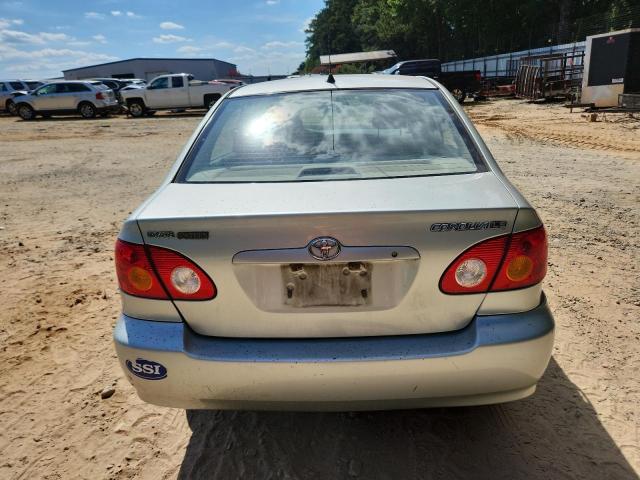 JTDBR32E332007218 - 2003 TOYOTA COROLLA CE SILVER photo 6