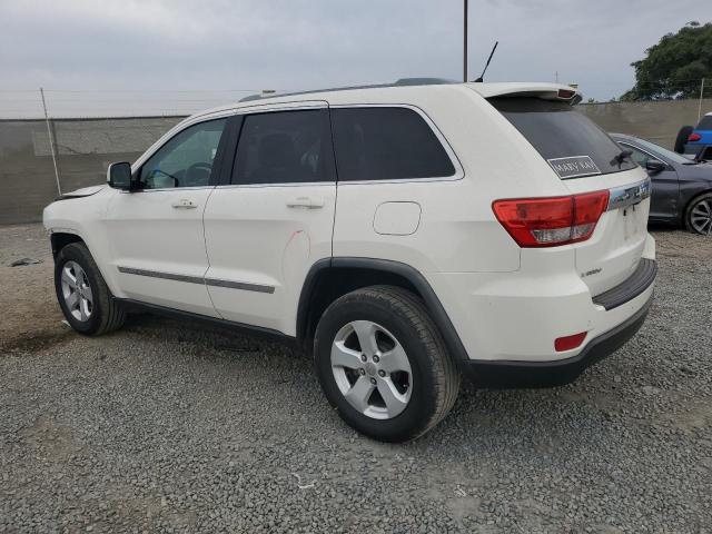 1C4RJEAG8CC146016 - 2012 JEEP GRAND CHER LAREDO WHITE photo 2
